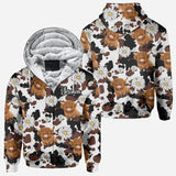 Love Highland Cow - Personalized Highland Cow All Over Shirt