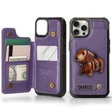 Cute Dachshund - Personalized Dog Wallet Phone Case