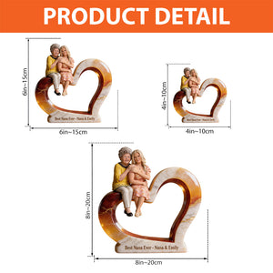 Custom Any Photo Perfect For Mom, Grandma - Personalized Mother Custom Shaped Acrylic Plaque