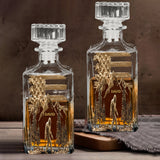 Sasquatch - Personalized Whisky Whiskey Decanter Set