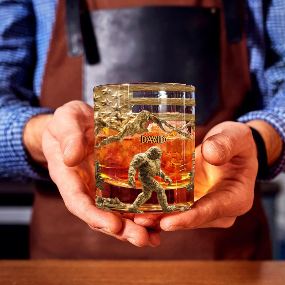 Sasquatch - Personalized Whisky Whiskey Decanter Set