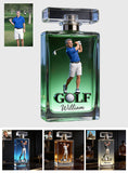 Luxury Gift For Man - Personalized Golf Refillable Perfume Bottle