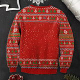Oh What Fun It Is To Ride Jumpe - Personalized Cycling Ugly Sweater