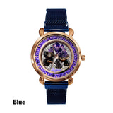Amethyst/ Rose Quartz/ Ruby/... Style Turtle - Personalized Turtle Women Hand Watch