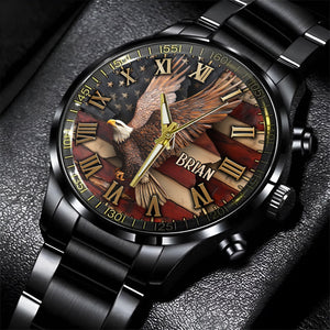 God Bless America - Personalized Independence Day/ 4th of July Hand Watch