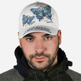 Puzzle Butterfly - Personalized Autism Awareness Classic Cap