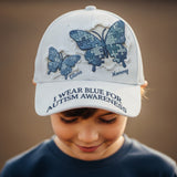 Puzzle Butterfly - Personalized Autism Awareness Classic Cap