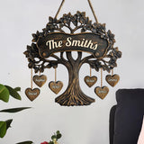 Family Tree - Personalized Family Pallet Wood Sign