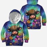 Just A Girl Who Loves Highland Cows - Personalized Highland Cow All Over Shirt