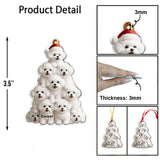 Christmas Dog - Personalized Dog Ornament