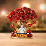 Best Mom Ever - Personalized Mother Custom Shaped Acrylic Plaque