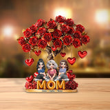 Best Mom Ever - Personalized Mother Custom Shaped Acrylic Plaque