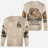 Strong Papa - Personalized Father All Over Shirt