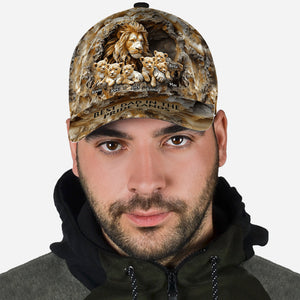 Papa Lion - Personalized Father Classic Cap