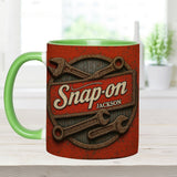 Snap-On - Personalized Mechanic Accent Mug
