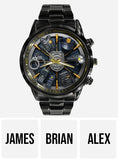 Serve And Protect - Personalized Police Officer Hand Watch