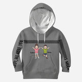 Daddy We Love You This Much - Personalized Father All Over Shirt