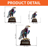 Strong Eagle - Personalized Bald Eagle Custom Shaped Acrylic Plaque