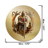 Knight Of God - Personalized Christian Whiskey Glass