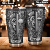 The Man Of God - Personalized Christian Tumbler