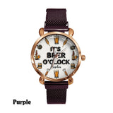 It's Beer Time - Personalized Beer Hand Watch