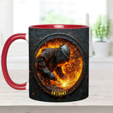 Gift For Welder Man - Personalized Welder Accent Mug