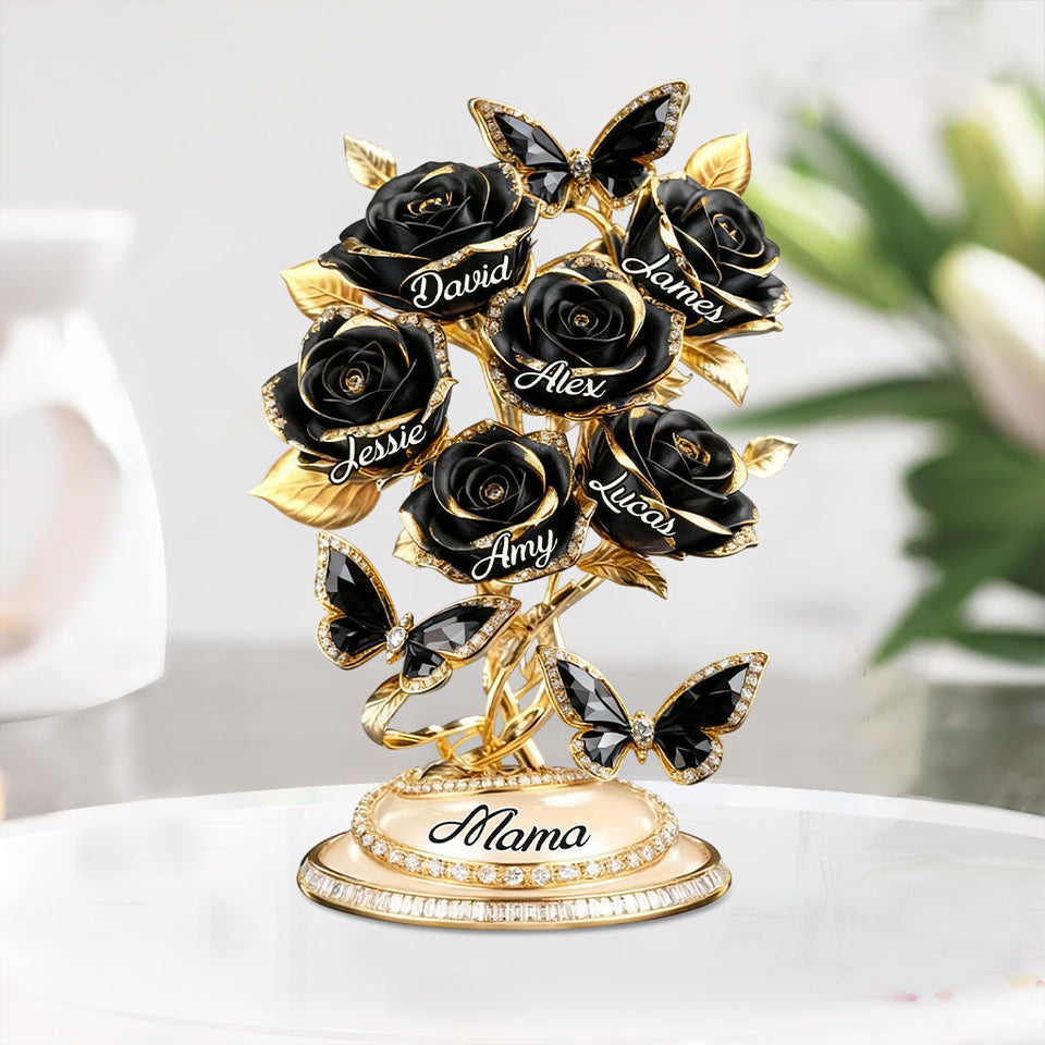 Custom Any Photo Perfect Gift For Mom, Grandma - Personalized Mother Custom Shaped Acrylic Plaque