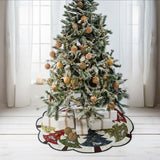 Christmas Tree - Personalized Family Shaped Tree Skirt