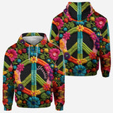 Hippie Soul - Personalized Hippie All Over Shirt