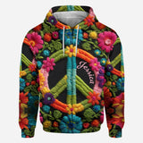 Hippie Soul - Personalized Hippie All Over Shirt