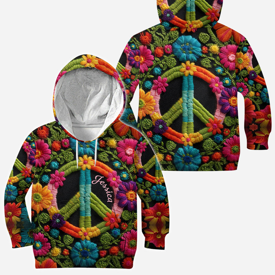 Hippie Soul - Personalized Hippie All Over Shirt