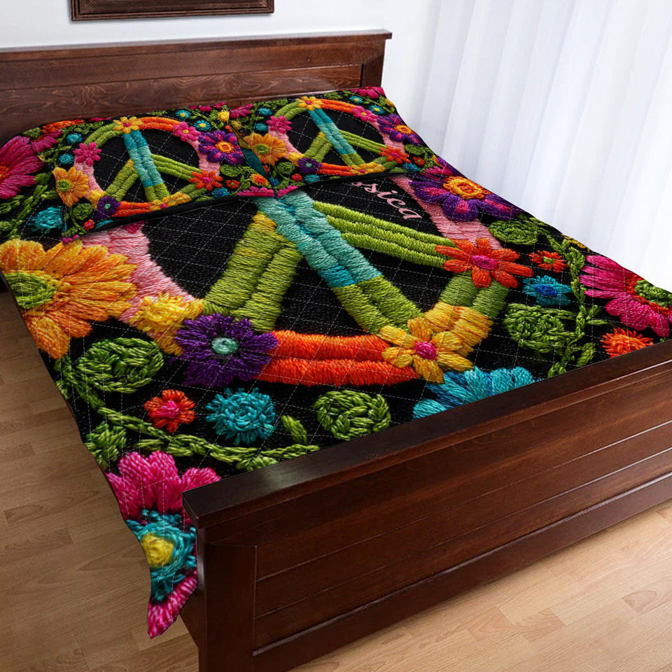 Hippie Soul - Personalized Hippie Quilt Set