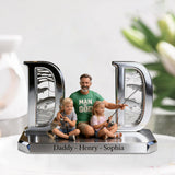Luxury Dad & Hobby - Personalized Father Custom Shaped Acrylic Plaque