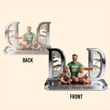Luxury Dad & Hobby - Personalized Father Custom Shaped Acrylic Plaque