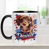 Love Dog - Personalized Dog Accent Mug