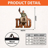 One More Beer - Personalized Father Wall Bottle Opener