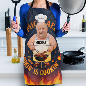 Grilling Dad, Dad Loves Cooking - Personalized Father Apron