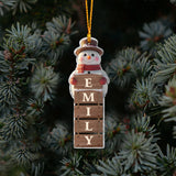 Merry Christmas - Personalized Family Ornament