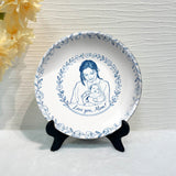 Custom From Any Photo - Personalized Mother Ceramic Round Plate
