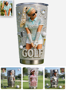 Love Golf - Personalized Golf Tumbler