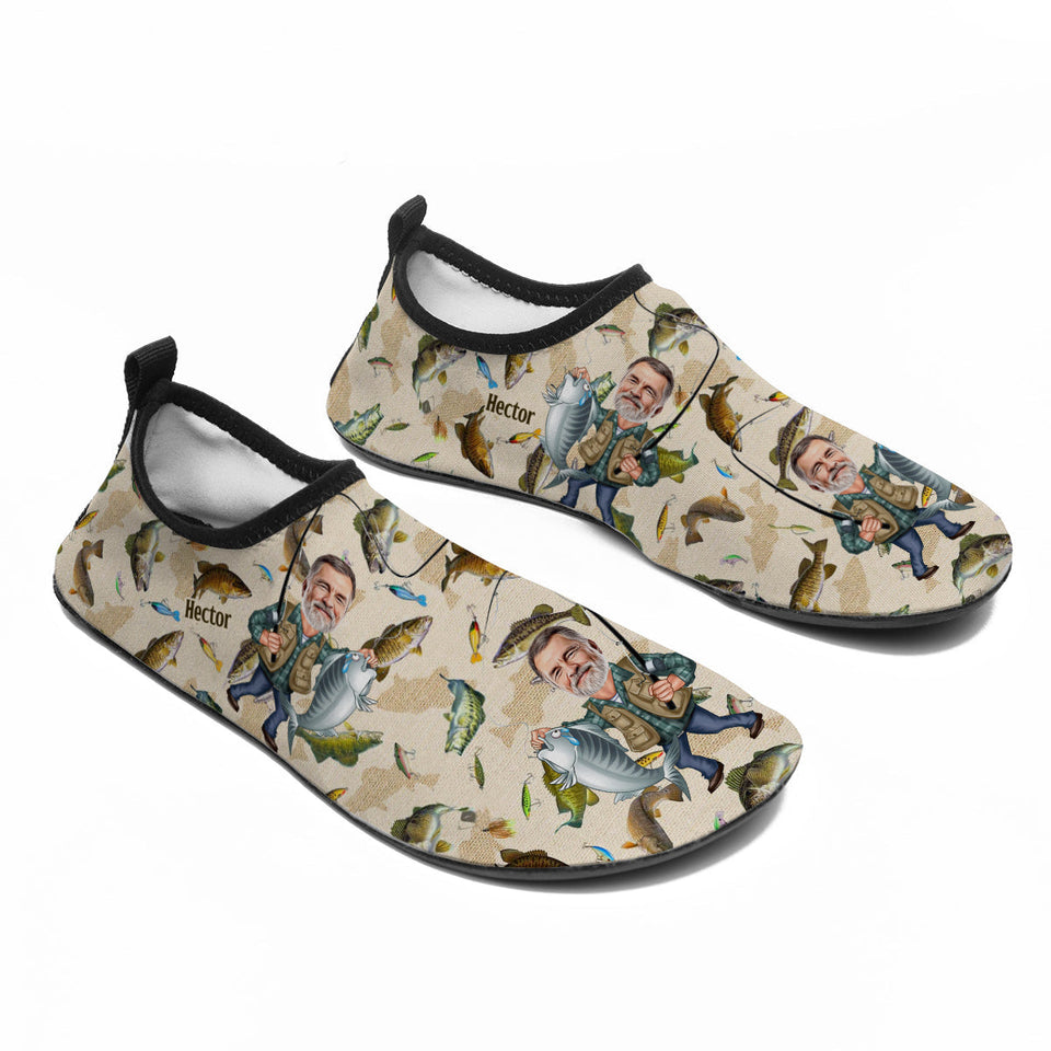 Fishing Water Shoes - Personalized Fishing Water Shoes
