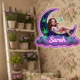 Any Photo - Personalized Weed LED Light Acrylic Sign