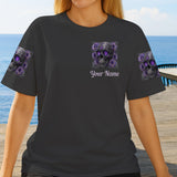 Sparkle Skull - Personalized Skull All Over Shirt