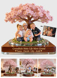 Grandkids Make Life More Grand - Personalized Grandma Custom Shaped Acrylic Plaque
