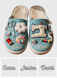 Love Sewing - Personalized Sewing Slippers