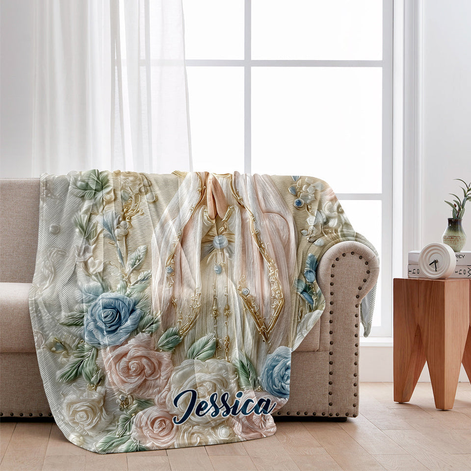 Peace in Faith - Personalized Christian Blanket
