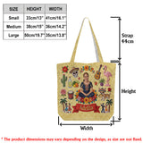 Latina Women, Mexican Vibe - Personalized Latina Women Quilted Tote Bag