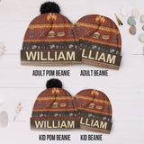 Funny Grillmaster - Personalized Backyard Beanie Hat