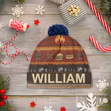 Funny Grillmaster - Personalized Backyard Beanie Hat