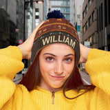 Funny Grillmaster - Personalized Backyard Beanie Hat